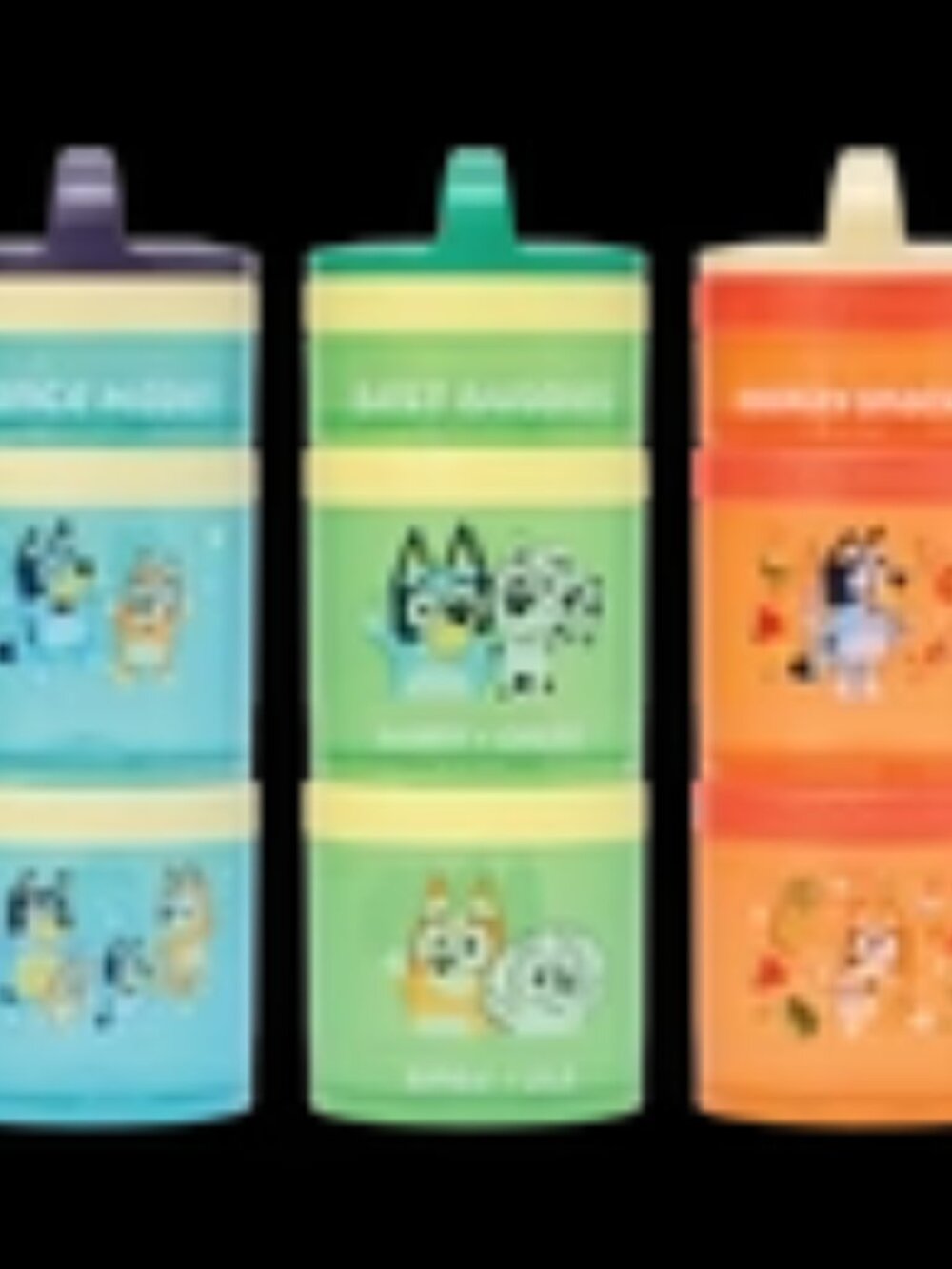 Whiskware Bluey Reusable Snack Container, 3-pack - Picture 3 of 6